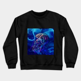 Luminous Cubozoa Crewneck Sweatshirt